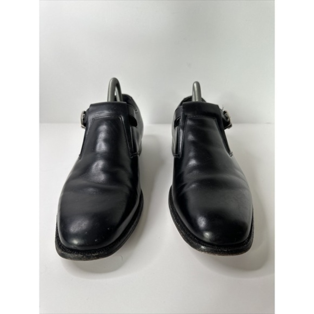 Johnston & Murphy Aristocraft Mens Loafers Size 10 Leather Buckle Dress Shoe USA - Picture 2 of 12
